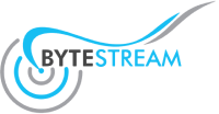 The image depicts Bytestream's logo, a stylised representation of the company's brand. It features unique design elements and typography that reflect Bytestream's identity and values.